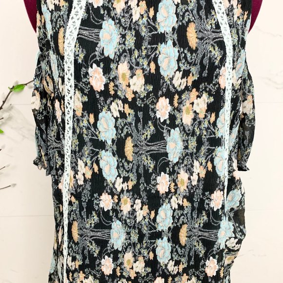 NWT Anthro Foxiedox Adora Dress Cold Shoulder S NWT - Picture 7 of 15